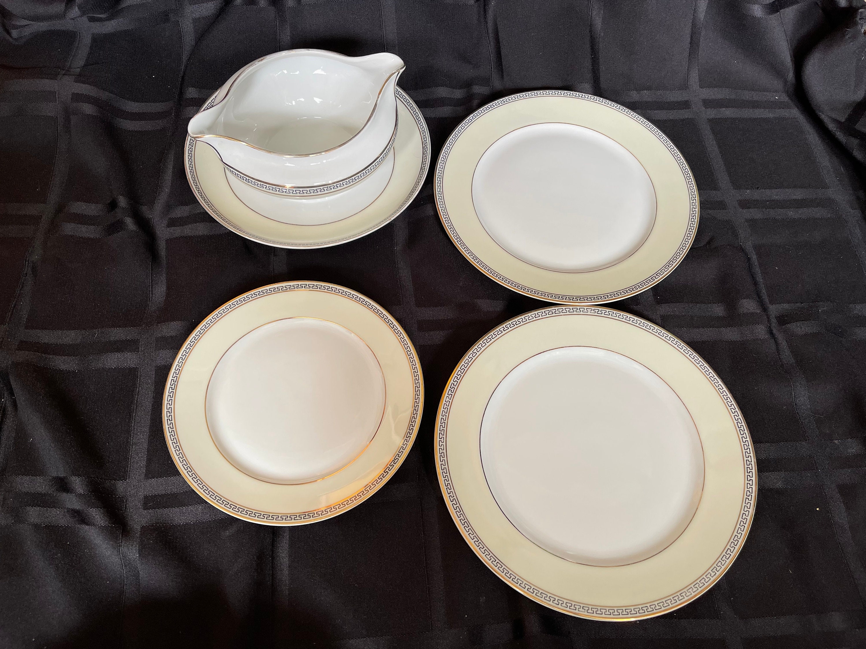 Vintage Heinrich and Co Selb Bavaria Germany China Greek Key Etsy