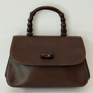 Vintage Gucci Bamboo Handle Bag - Etsy
