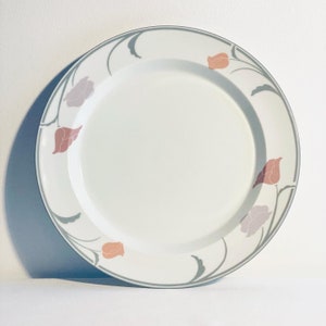 Dansk tivoli belles fleurs gray chop plate platter