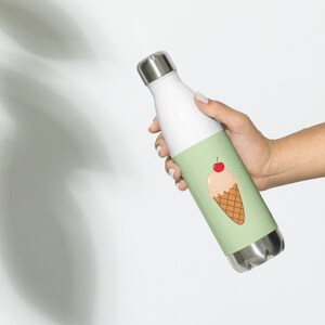 KirscheisZapfen Edelstahl Wasserflasche