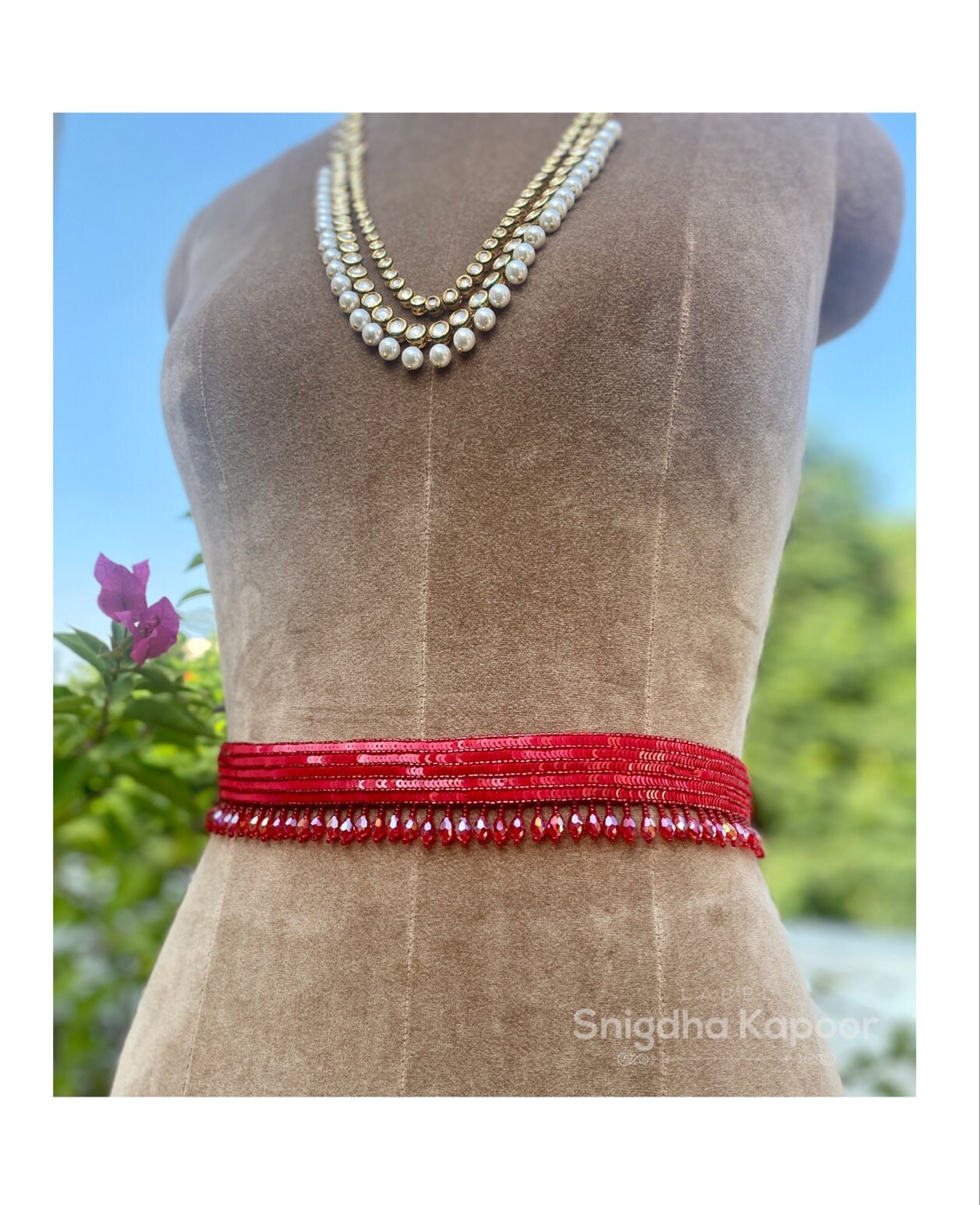 ワンピース S logo belt dress theredthread THEREDTHREAD / ザレッドスレッド】S logo belt dress