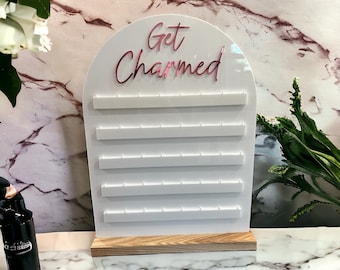 Charm Display for Permanent Jewelry