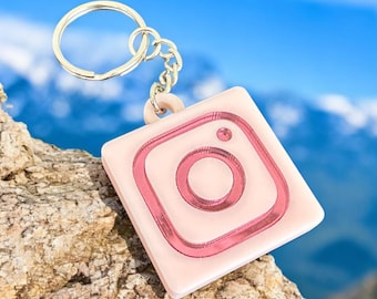 Custom Logo NFC Tag Keychain, Scannable Business Card Alternative
