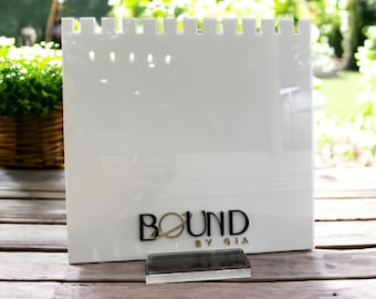 Acrylic Jewelry Display, Necklace Jewelry Display for Vendor Events and Markets, Display with your Logo