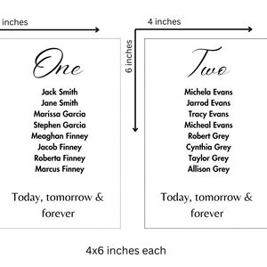 Editable Wedding Seating Chart Card Template, Minimalist Wedding ...
