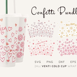 Tazza fredda SVG SENZA FORO Tazza avvolgente SVG Tazza fredda avvolgente SVG Senza foro Tazza SVG Designs Senza foro Tazza fredda SVG Bundle Tazza intera avvolgente SVG Senza foro con nome