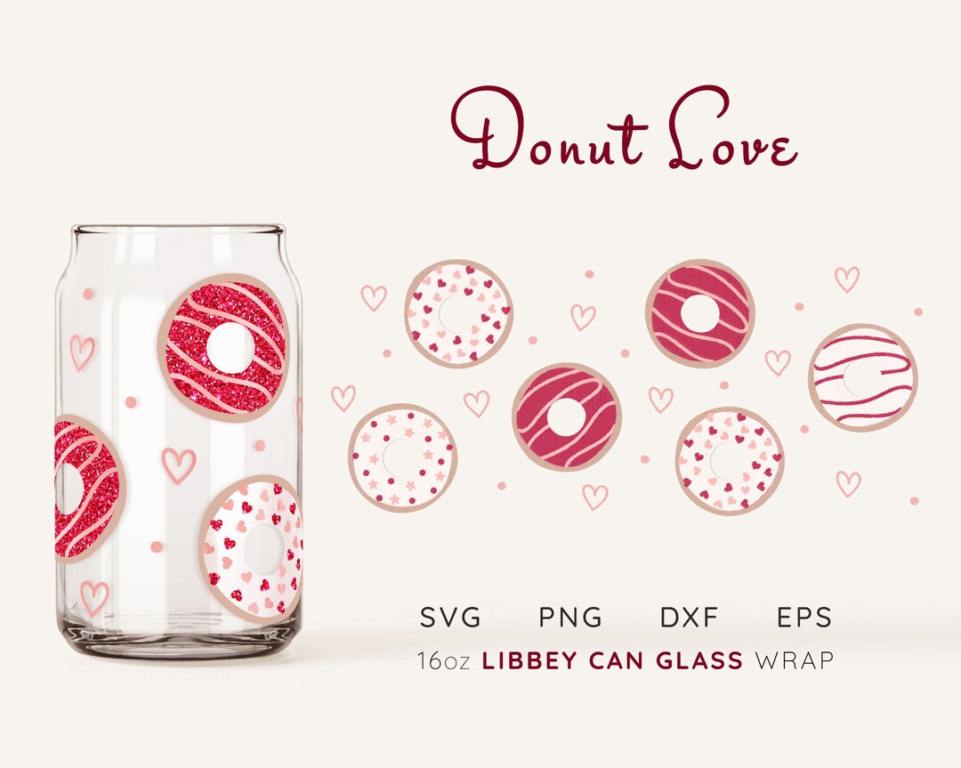 16 Oz LIBBEY GLASS SVG Cute Beer Can Glass Svg Glass Beer Can Wrap Svg ...