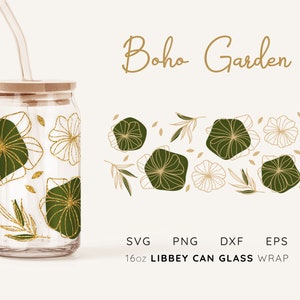 Beer Can Glass Svg Wrap Flower LIBBEY GLASS SVG 16oz Libby Glass Can Svg Glass Can Wrap Svg Glass Beer Can Svg Wrap Beer Can Glass Wrap Svg