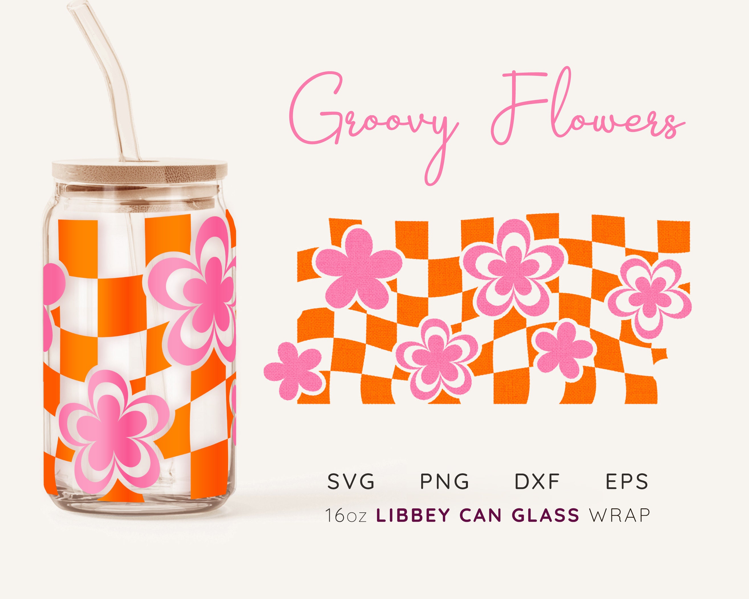 Retro LIBBEY GLASS SVG Beer Can Glass Svg Libbey Glass Wrap Etsy
