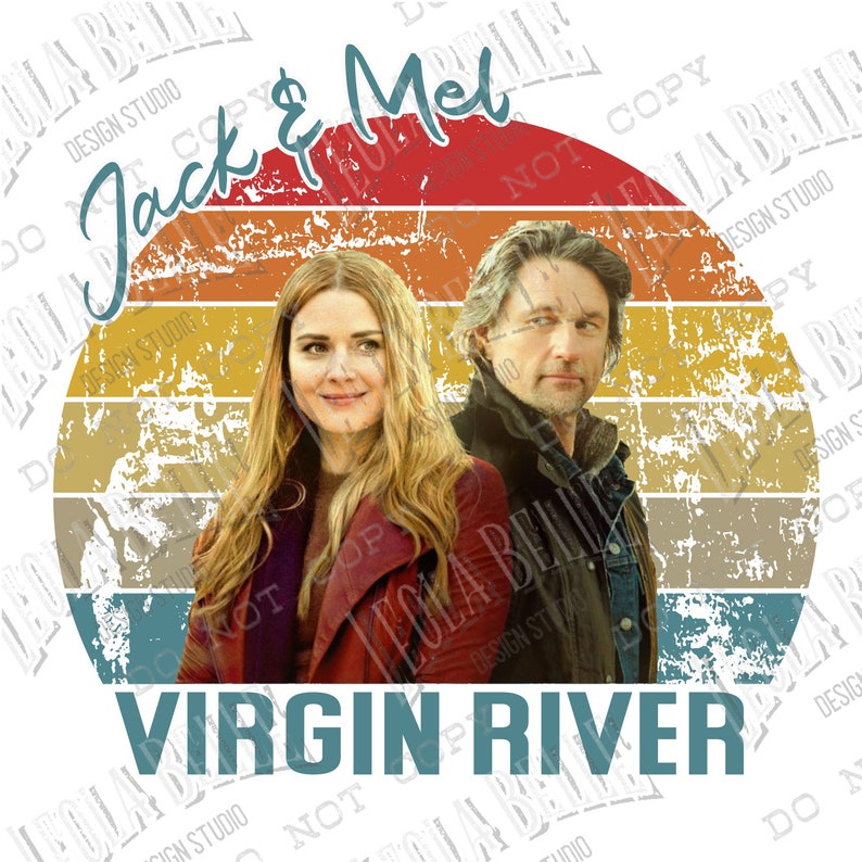 Jack and Mel Virgin River Sublimation Design Digital Etsy
