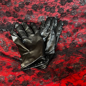 Vampire gloves.