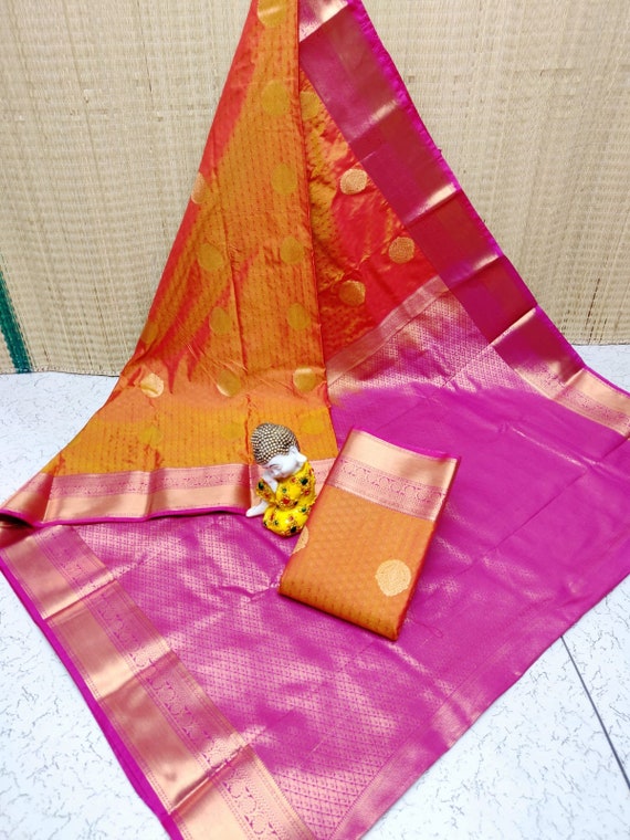 Orange Boutique - ✨✨ upada Soft silk saree in pink... | Facebook