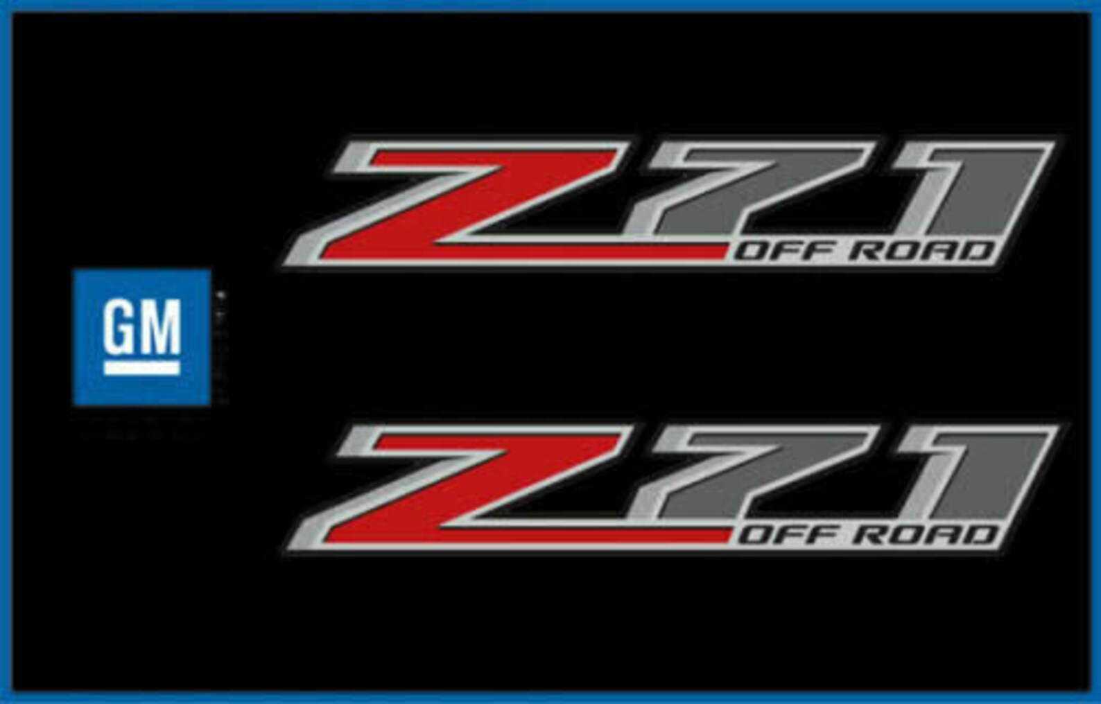 Z71 Off Road Decals Stickers 2014 2015 2016 2017 Chevy Etsy