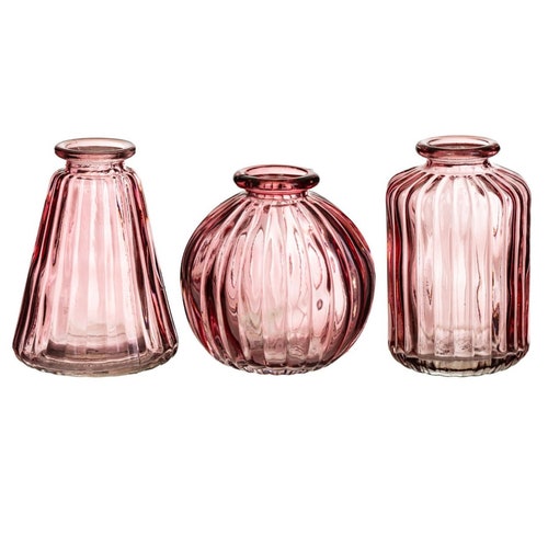 Sass & Belle Set of Three Bud Vases Etsy UK