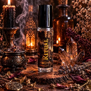 RITUAL Roll On Perfume 10ml - Warm Spice Incense, Oud, Blonde Woods