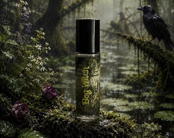 BOG WITCH Roll On Perfume - Rainy Earth, Sage, Petrichor, Lavender, Rose, Moss (10 ml)