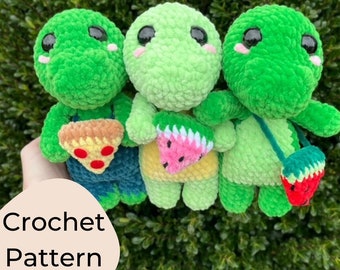 Alligator Crochet Pattern