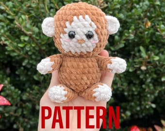 Pocket Monkey Crochet Pattern