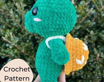 Timothy the Turtle Backpack Buddy Crochet Pattern