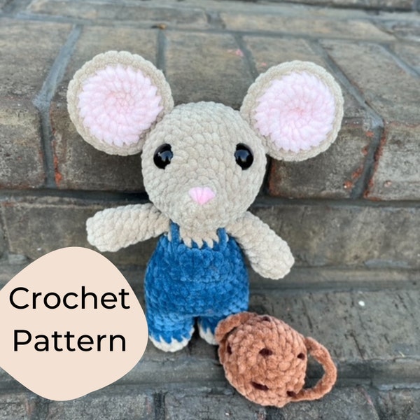 Mouse Backpack Buddy Crochet Pattern