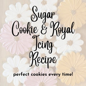 No Spread Sugar Cookie & Royal Icing Ricette