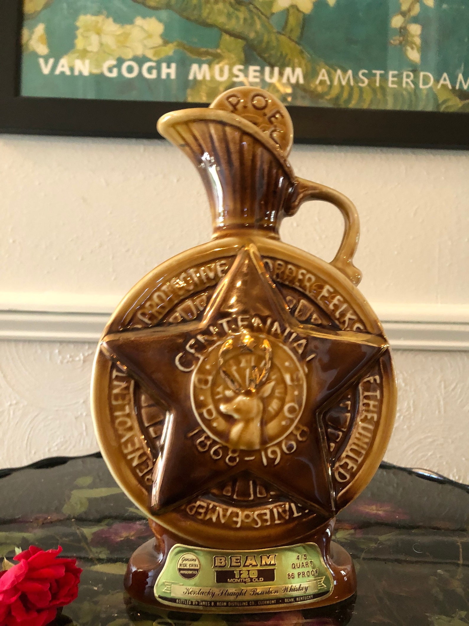 Vintage Elks 18681968 Centennial 1963 Jim Beam Decanter. Etsy
