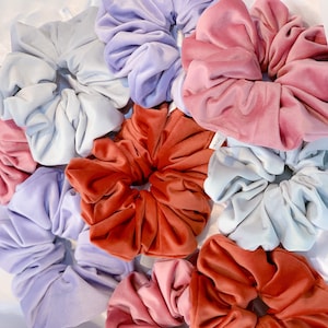 Velvet Collection XL Scrunchies