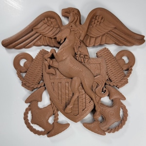 LDO Mustang Plaque/Insignia/Badge | Navy Enlisted to Officer/Warrant