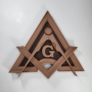 Free Mason Lodge Plaque/Insignia/Badge
