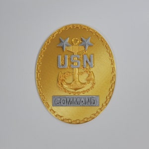 Command Navy Chief Petty Officer Anstecker E-7/E-8/E-9