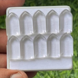 Faceted wonderful 100% Natural Clear Quartz Fancy shape Step Cut Loose Gemstones Lot For Making Jewelry10X18mm