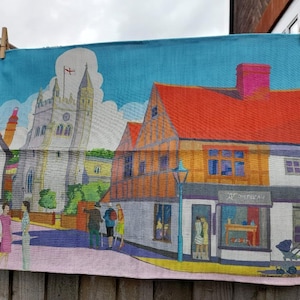 Old Amersham Tea Towel