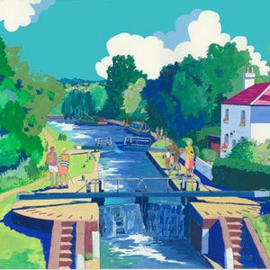 Grand Union Canal Kings Langley Home Park Lock House