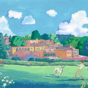 Berkhamsted School signed print- Kings Campus girls school