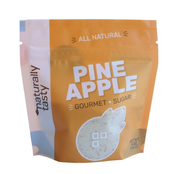 Pineapple Sugar | Tea Sugar | Natural flavored Sugar | Real Fruit Flavored Sugar| Gourmet Sugar | pina colada Sugar, Naturally Tasty