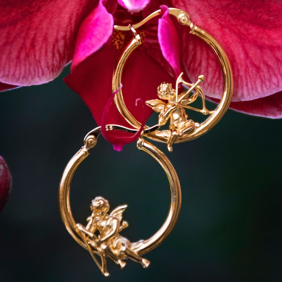 Ancient hoop earrings clearance