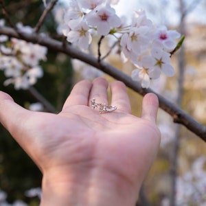 Whimsy Angel and Devil Open Ring, Cute Little Angel Statement ring, Dainty Tiny devil ring, Funnkey stackable Ring image 5