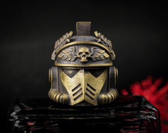 Roman Steampunk Helmet Paracord Bead for Knives, Keychains, Backpacks, Bracelets & Pendants