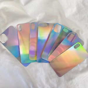 DIY Holographic inserts iPhone 16/15/13/12/11