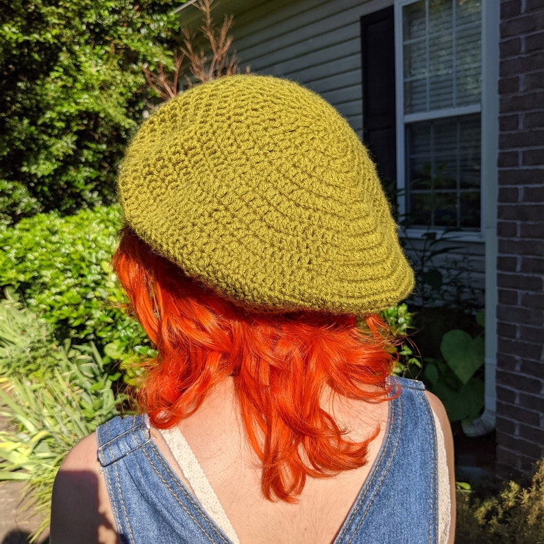 Crochet Beret Etsy