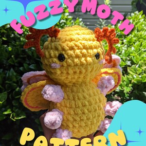 Fuzzy Moth Pattern