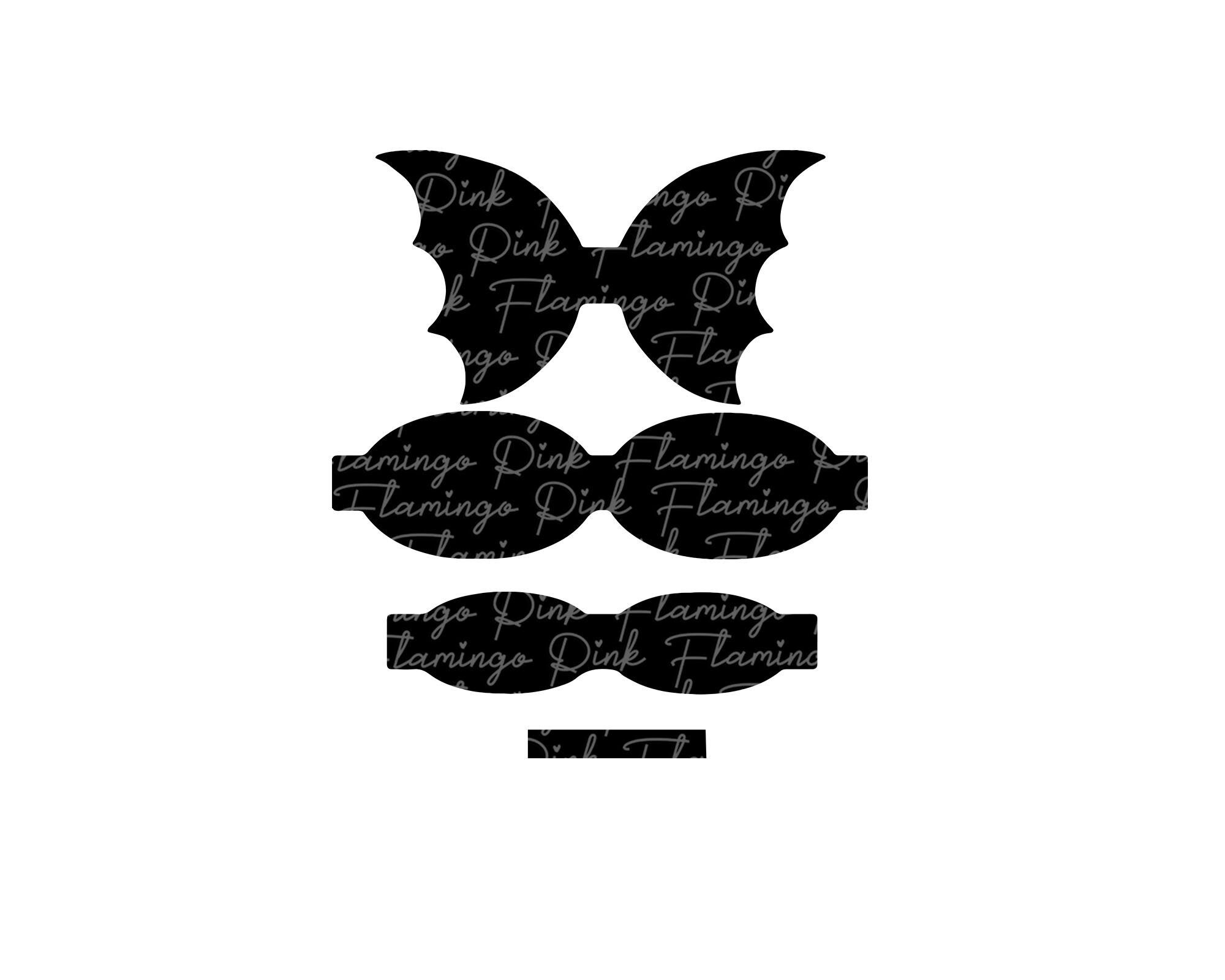 Bat Bow Svghalloween Bow Template bat Hair Bow Svg Bat Etsy Bat Bow Svghalloween Bow Template bat Hair Bow Svg Bat Etsy