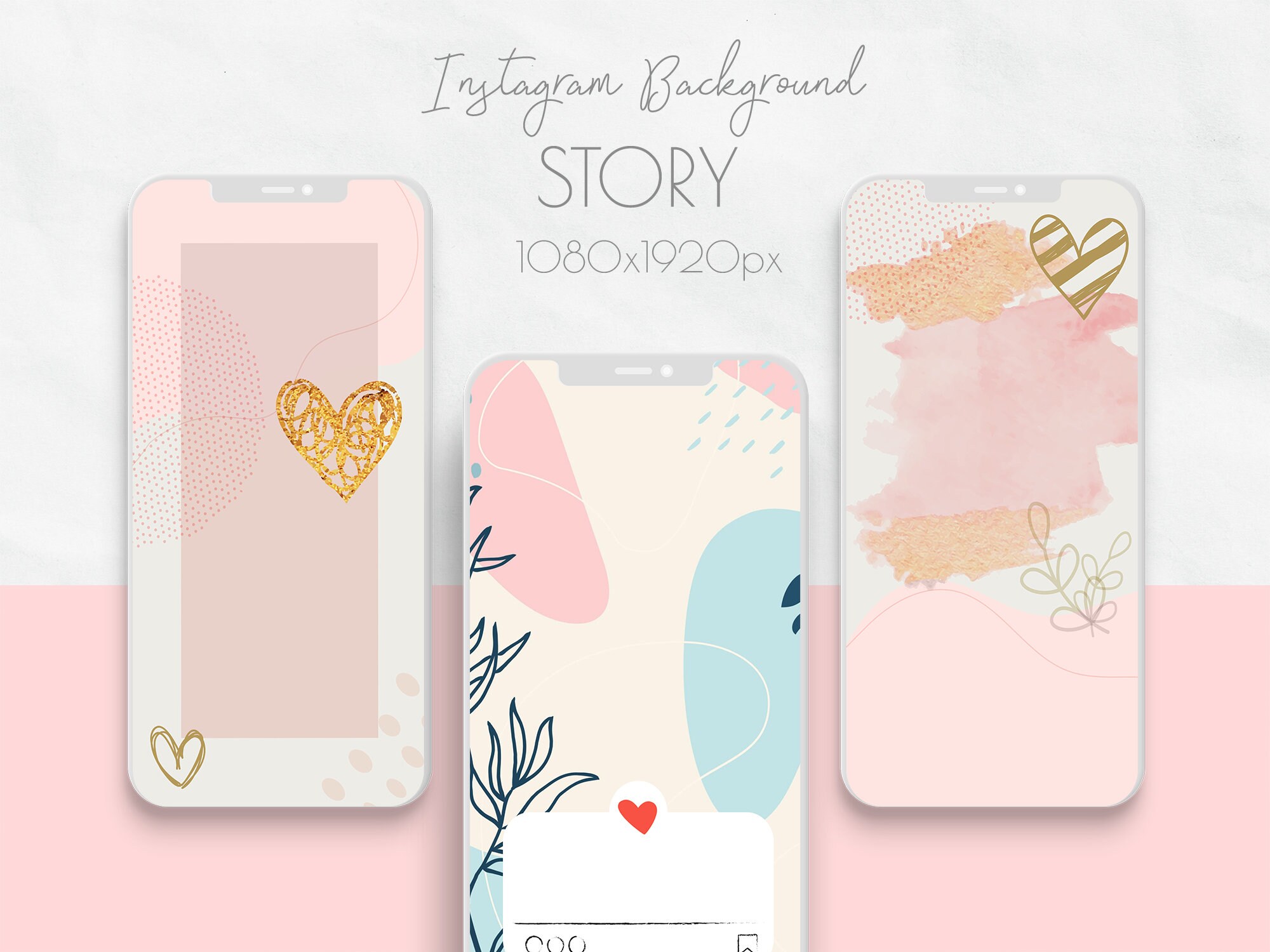 45 Aesthetic Instagram Story Backgrounds PackInstagram Story | Etsy