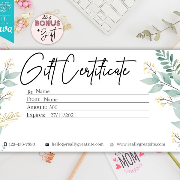 Gift Certificate Template Editable,Gift Certificate Template,Gift Certificate,Editable Gift Card,Gift Voucher,card voucher,Gift Card Templat