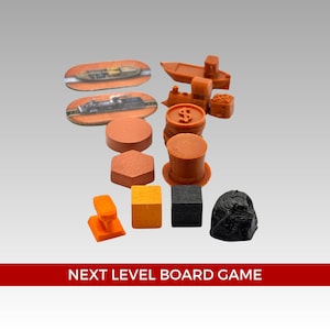 Messing Birmingham & Messing Lancashire Brettspiel: Tokens und Ressourcen