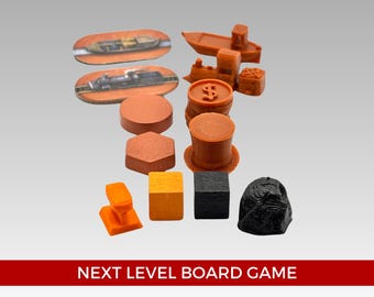 Bordspel Brass Birmingham en Brass Lancashire: tokens en hulpmiddelen