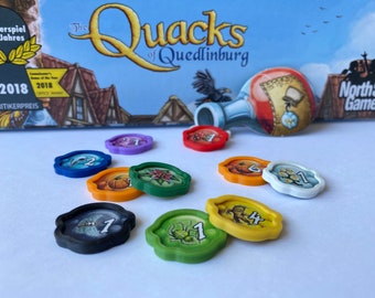 The Quacks of Quedlinburg and expansions token shield