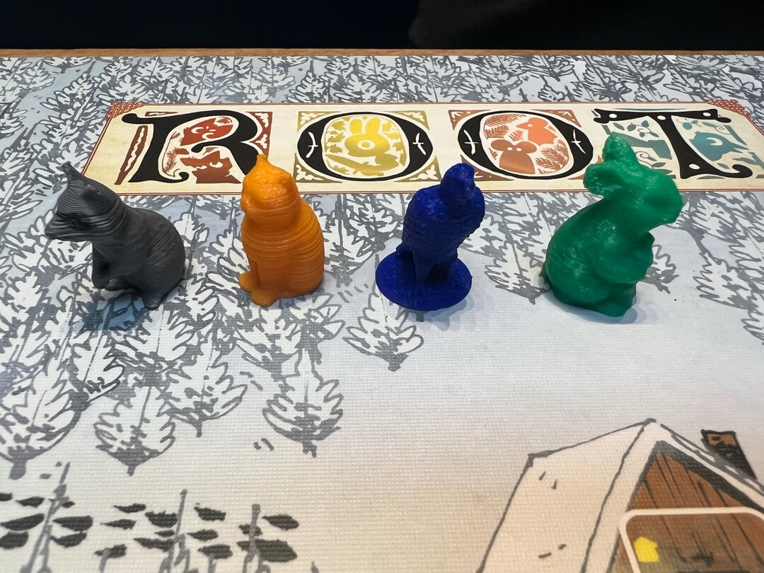 Root Board Game Tokens Etsy