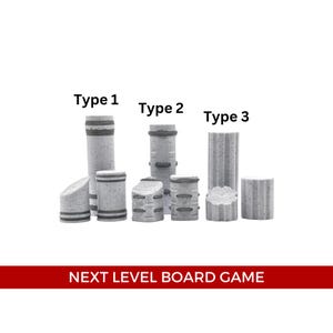 Stone columns for RPG (D&D) and Board Game - 3D Print