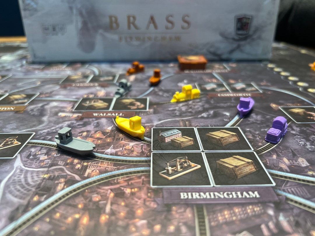 Brass Birmingham & Brass Lancashire Board Game: Tokens and Resources - Etsy